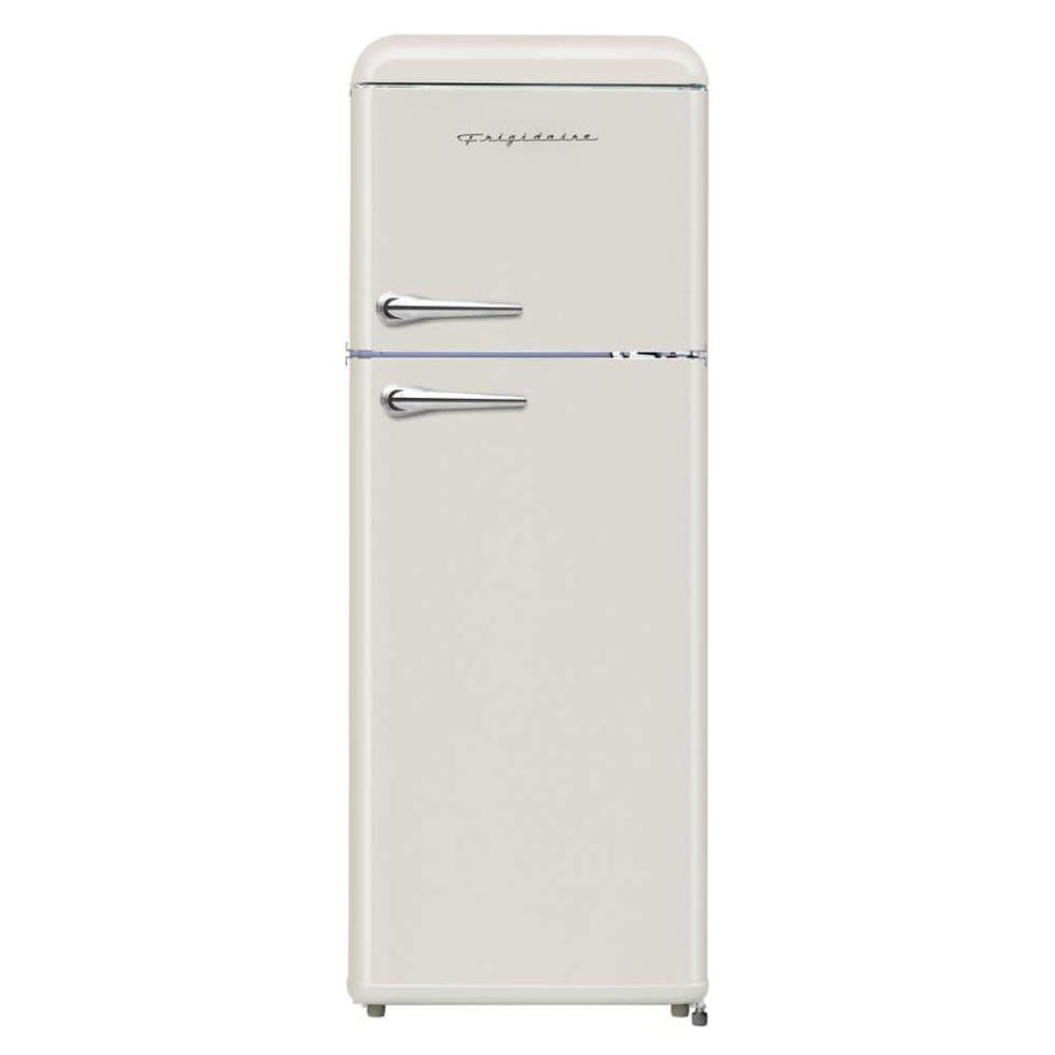 <p><a href="https://go.redirectingat.com?id=74968X1596630&url=https%3A%2F%2Fwww.homedepot.com%2Fp%2FFrigidaire-7-5-cu-ft-Mini-Fridge-in-Cream-with-Rounded-Corners-and-Top-Freezer-EFR756-CREAM%2F314983230&sref=https%3A%2F%2Fwww.cosmopolitan.com%2Flifestyle%2Fg43120036%2Fbest-retro-refrigerators%2F" rel="nofollow noopener" target="_blank" data-ylk="slk:Shop Now;elm:context_link;itc:0;sec:content-canvas" class="link ">Shop Now</a></p><p> Top-Freezer Refrigerator</p><p>$448.10</p><p>homedepot.com</p>