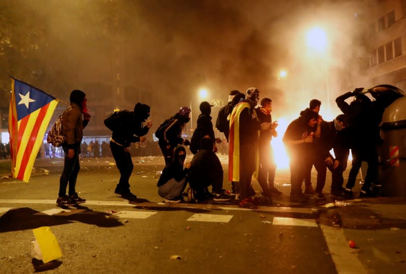 Catalonia's general strike