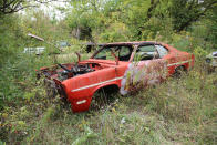 <p>In production between 1970 and 1976, the Plymouth Duster was basically a Valiant two-door coupe. In fact, it even wore Valiant badges during the first year it was marketed, before becoming a standalone model from 1971. It would eventually be replaced by the <strong>Plymouth Volare</strong>.</p>