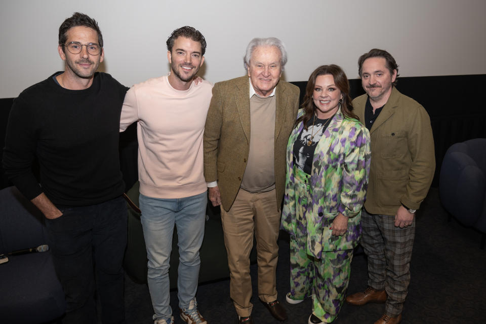 Zeberiah Newman, Michiel Thomas, Tim Sullivan Melissa McCarthy and Ben Falcone