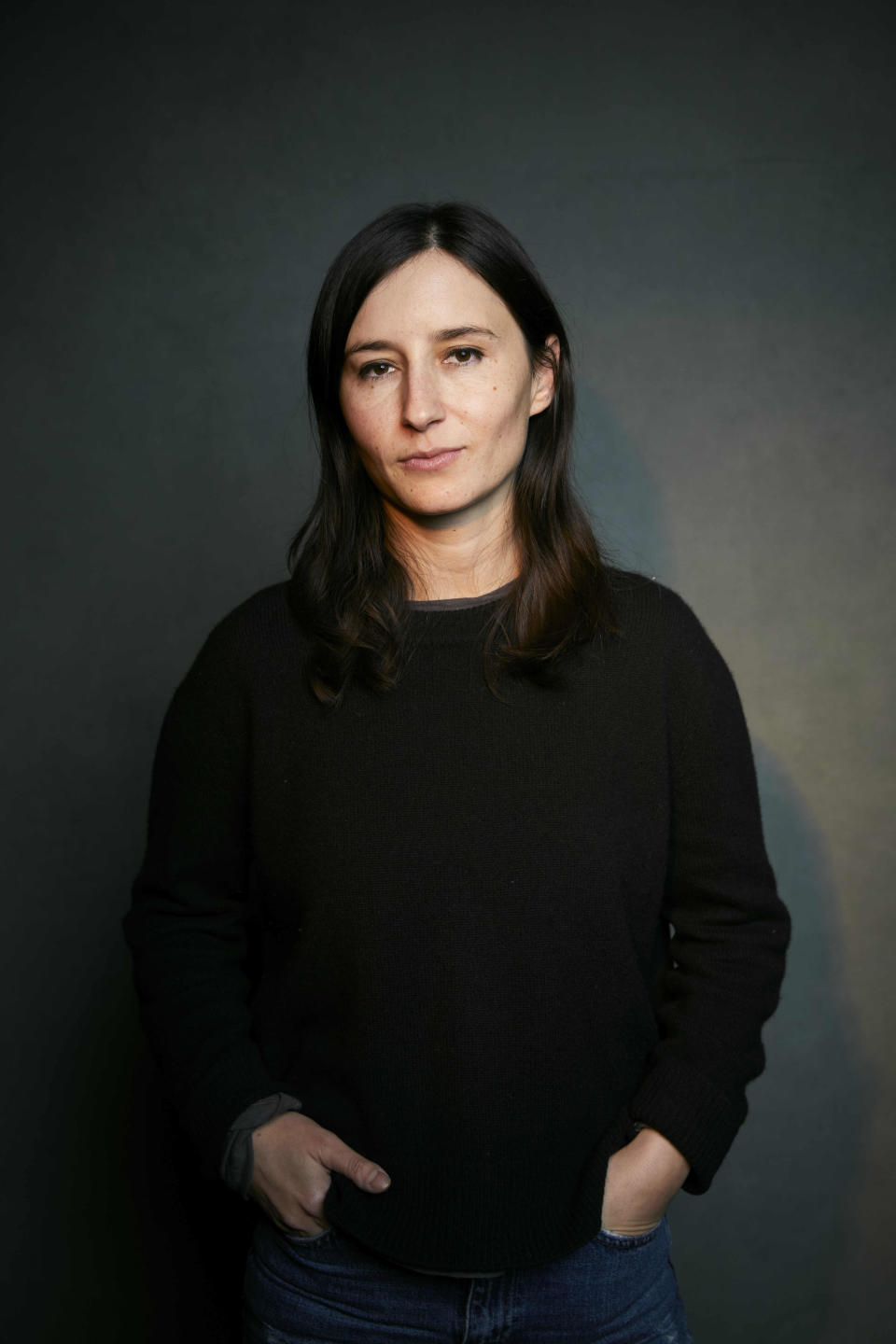 Director Chloe Domont poses for a portrait to promote the film "Fair Play" at the Latinx House during the Sundance Film Festival on Saturday, Jan. 21, 2023, in Park City, Utah. (Photo by Taylor Jewell/Invision/AP)