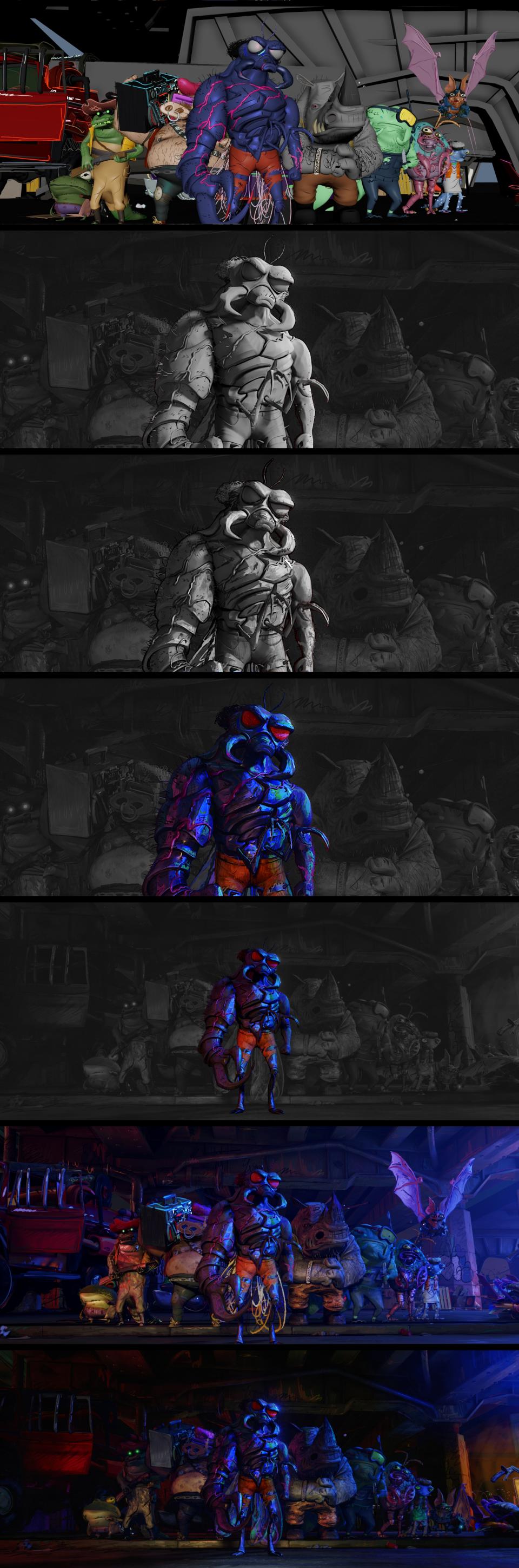 Layered CG effects to create the 2D style of Superfly in ‘Teenage Mutant Ninja Turtles: Mutant Mayhem’