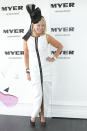 Kerri-Ann Kennerley at the Myer marquee