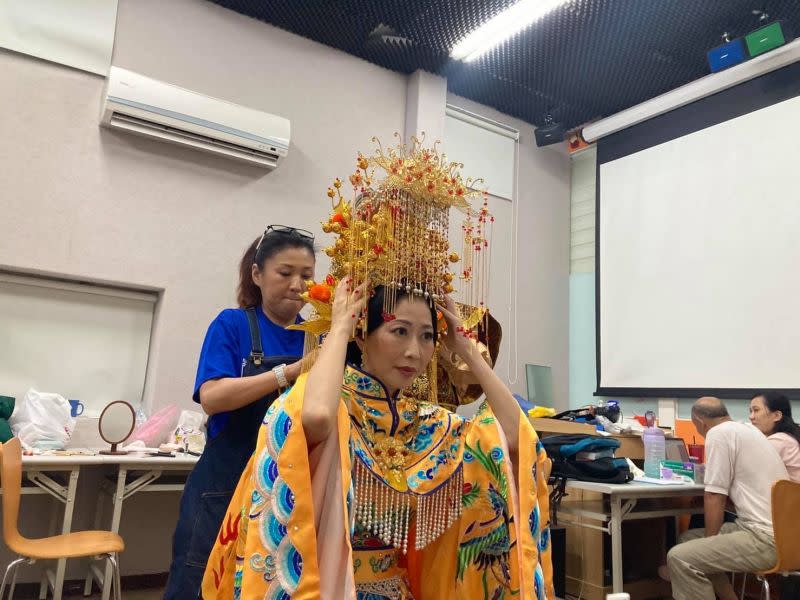 ▲民進黨立委陳亭妃出演「媽祖」一角，引發許多關注。（圖／翻攝自陳亭妃臉書）