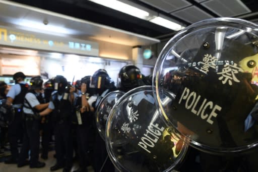 Protesters in Hong Kong are demanding an inquiry into the conduct of the police