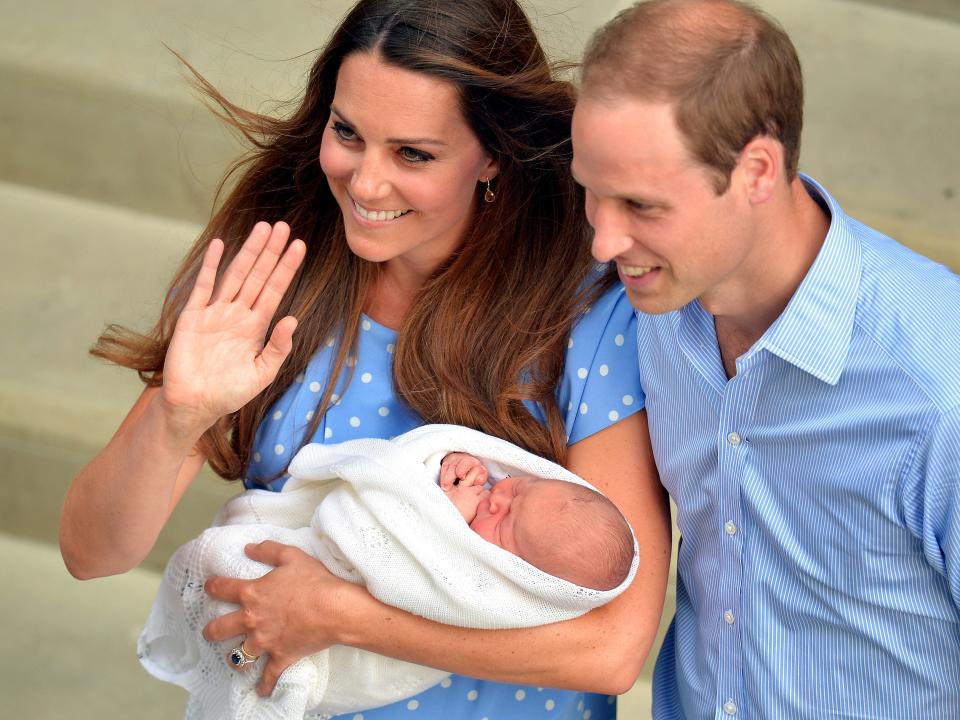 Prince George Kate Middleton Prince William