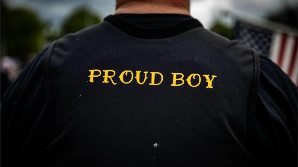 The white-supremacist group Proud Boys got a shout-out from President Trump from the debate stage.