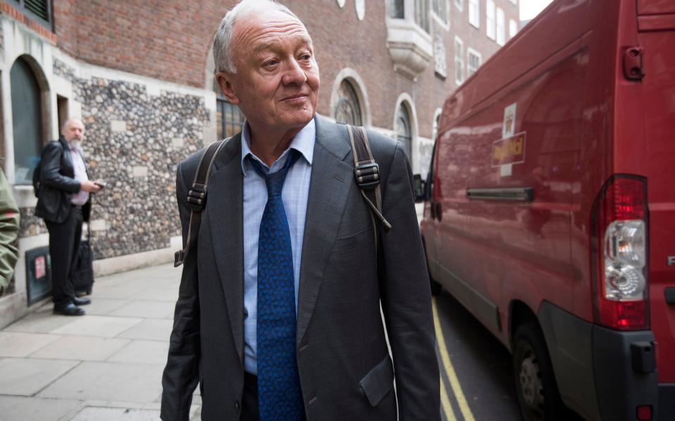 Former Mayor of London Ken Livingstone  - Credit: Geoff Pugh for the Telegraph