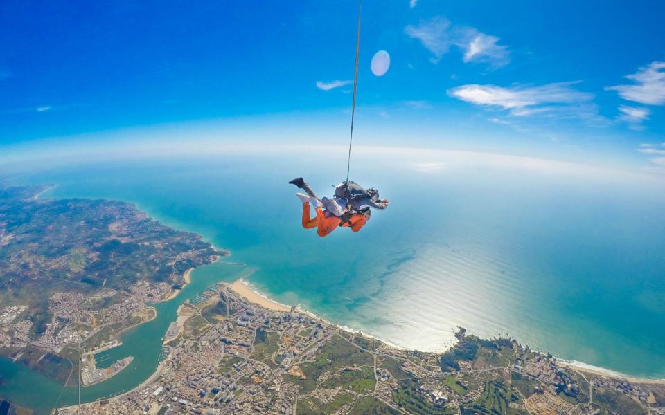 Skydive, Algarve, Portugal