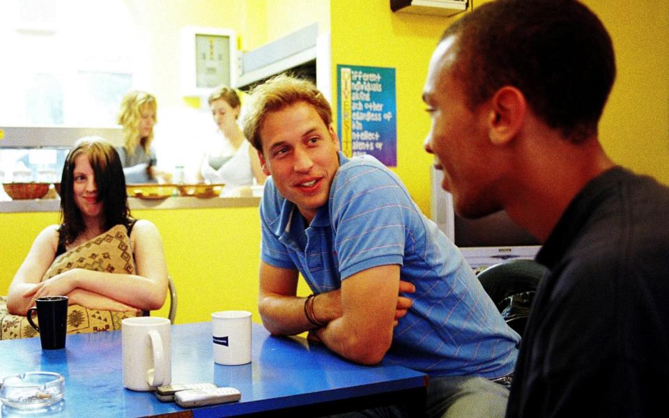 Prince William's first patronage was of the homelessness charity Centrepoint - PA