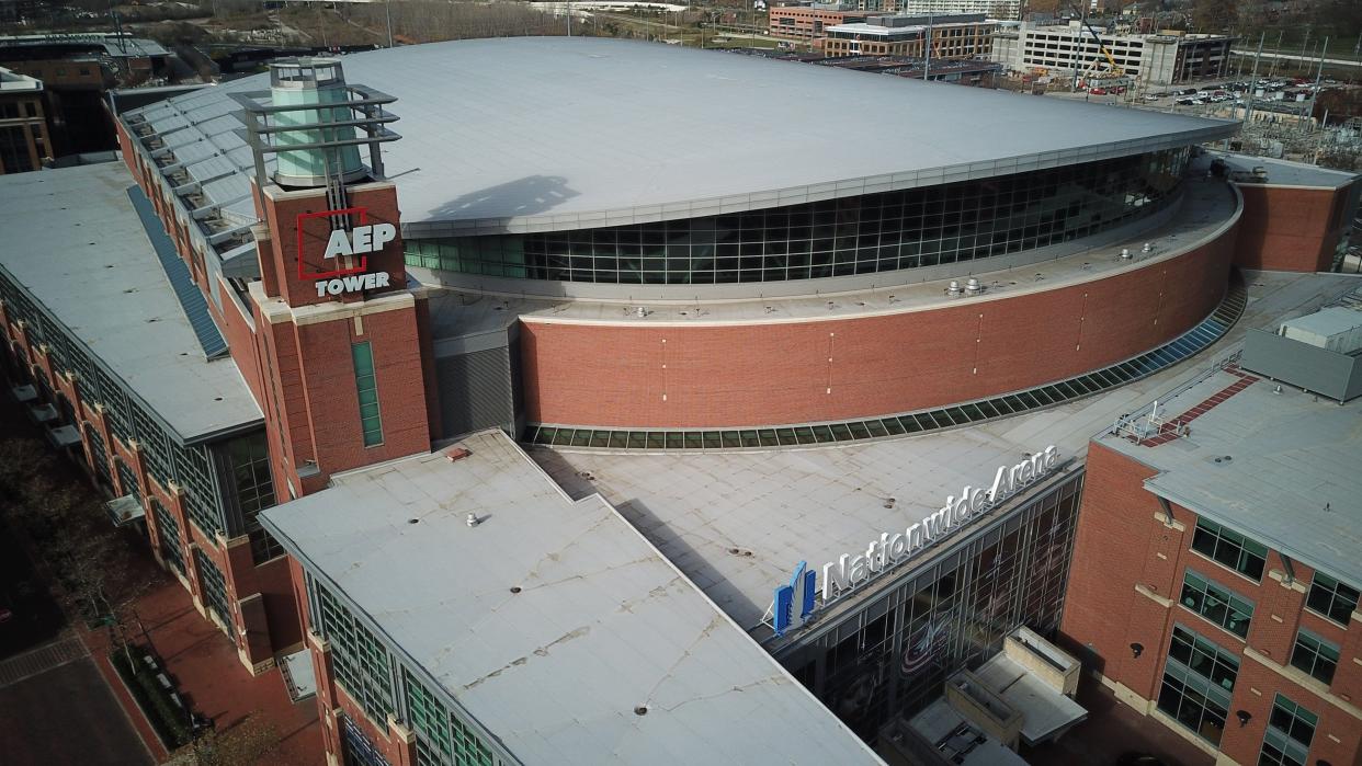 Nationwide Arena is facing several maintenance problems, including needing a new roof.