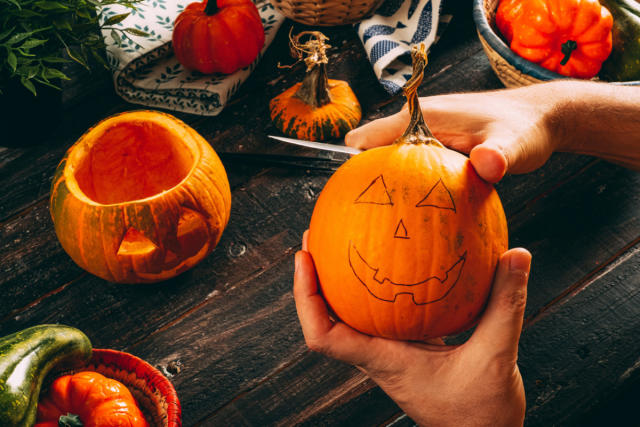 unicorn pumpkin stencils