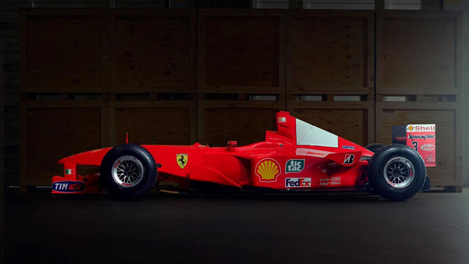 Michael Schumacher Ferrari F1-2000 Racecar