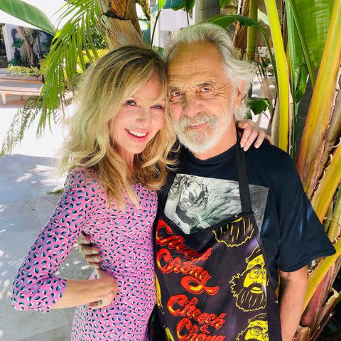 <p>Shelby Chong Instagram</p> Shelby Chong and Tommy Chong.