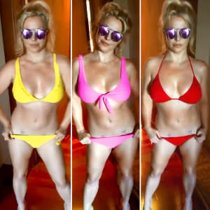 Britney Spears Shares Sexy Bikini Mashup Video Amid Conservatorship Battle