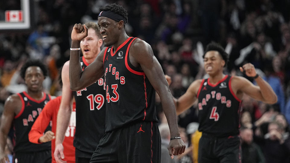 The Raptors' offence is showing signs of improvement. (John E. Sokolowski-USA TODAY Sports)