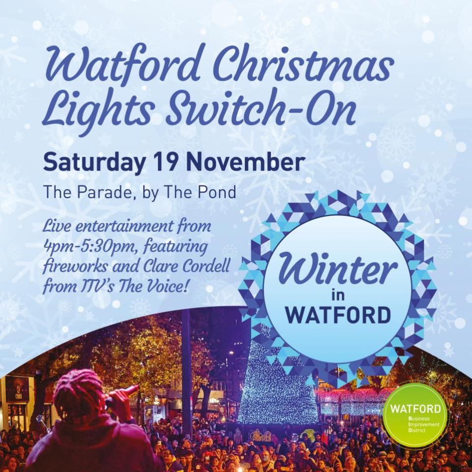 Watford Christmas lights switch-on plans confirmed