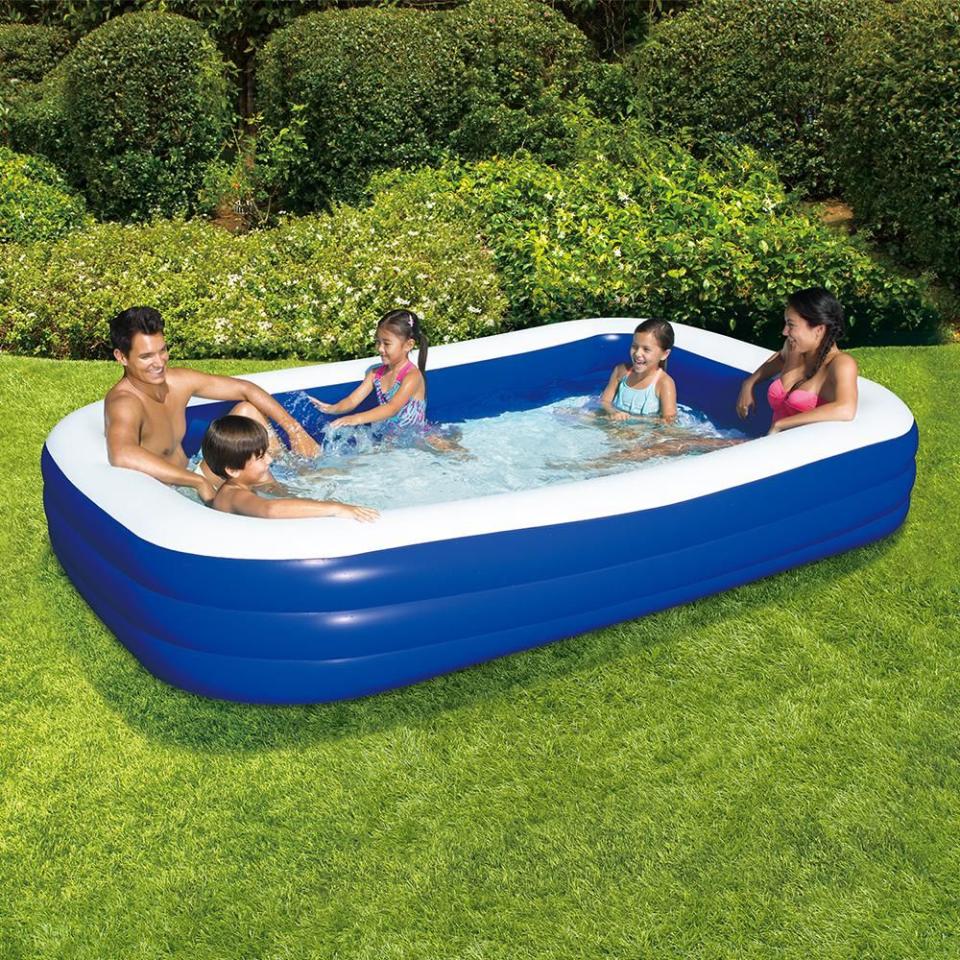 7) Rectangular Family Pool