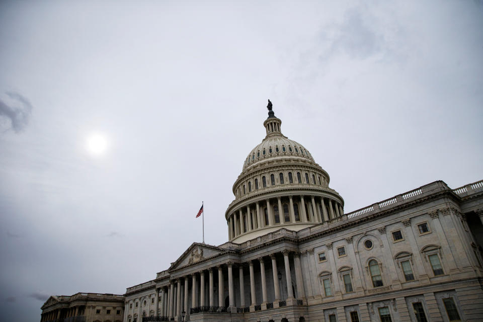 FILE PHOTO: The U.S. Capitol is pictured in Washington, U.S., November 13, 2018. REUTERS/Al Drago/File Photo