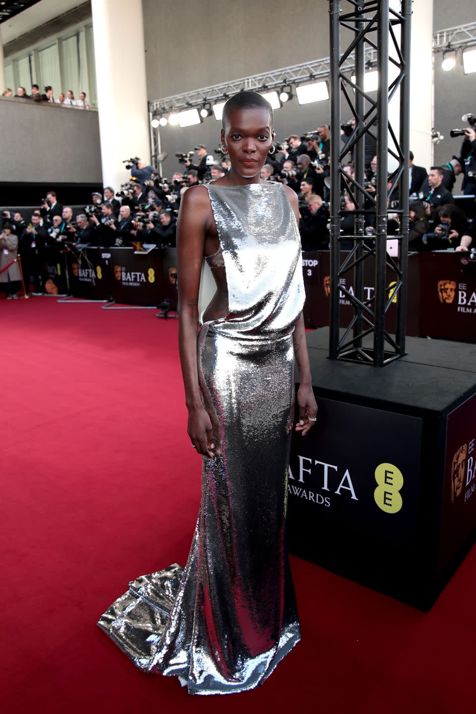 best dressed baftas 2024 red carpet sheila atim