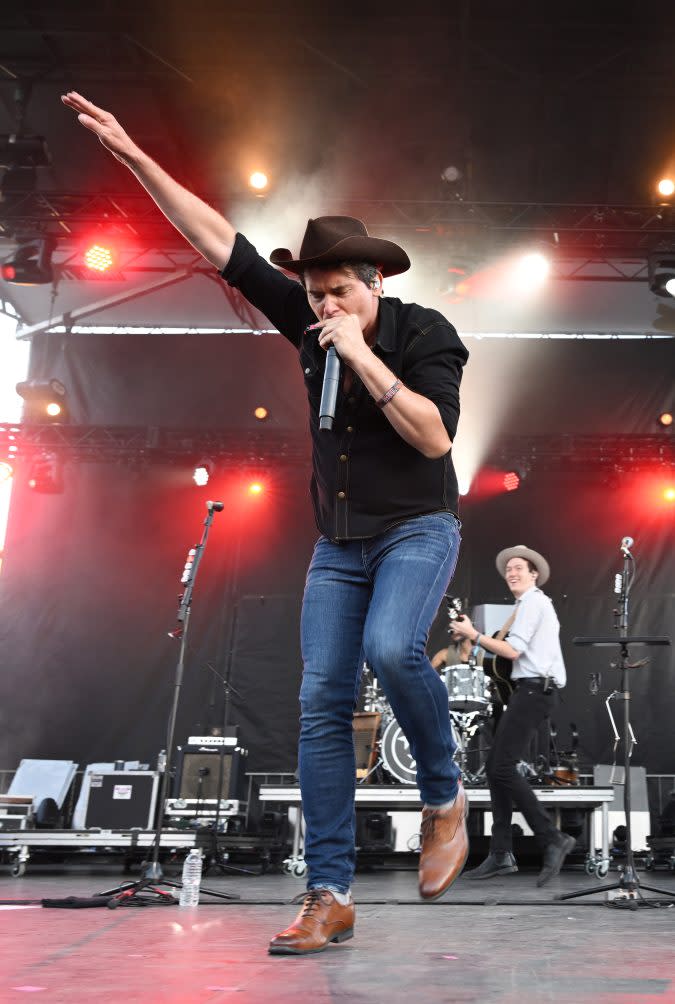 Old Crow Medicine Show performs onstage during Palomino Festival held at Brookside at the Rose Bowl on July 9, 2022 in Pasadena, California. - Credit: Michael Buckner for Variety