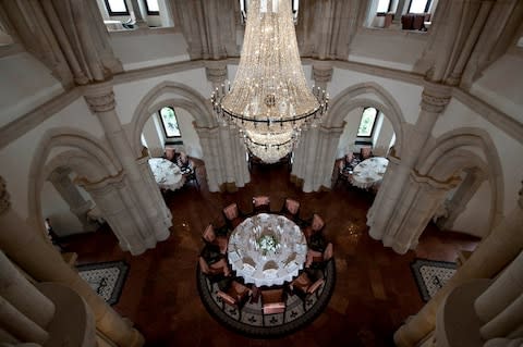 Fine dining in Fisherman's Bastion - Credit: Restaurant Halászbástya