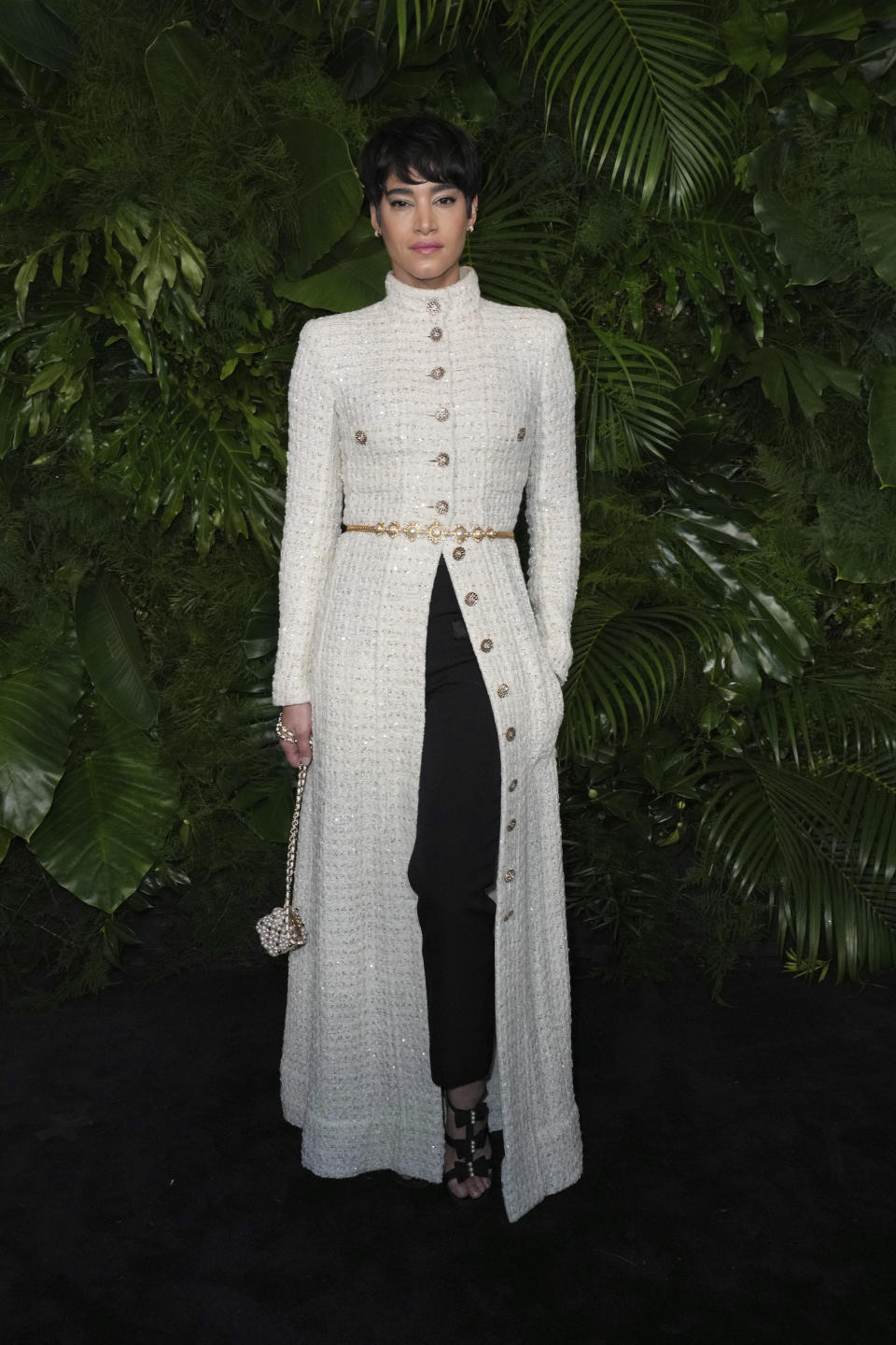 Sofia Boutella arrives at 14th annual Pre-Oscar Awards Dinner on Saturday, March 11, 2023, at the Beverly Hills Hotel in Beverly Hills, Calif. (Photo by Jordan Strauss/Invision/AP)