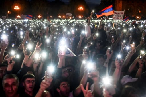 Some have called the Armenian protests a 'revolution of love'