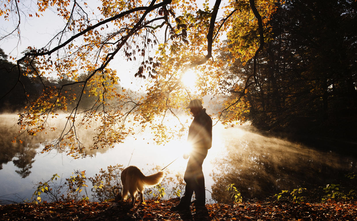 The Met Office is predicting an unusually warm Autumn (Getty Images)