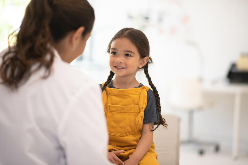 One pediatrician said she understands the need for social interaction. She sees "the stress and anxiety and the sadness over not being able to see friends" in her own kids and in her patients. Still, she's apprehensive about sending her kids back to school. (Photo: FatCamera via Getty Images)