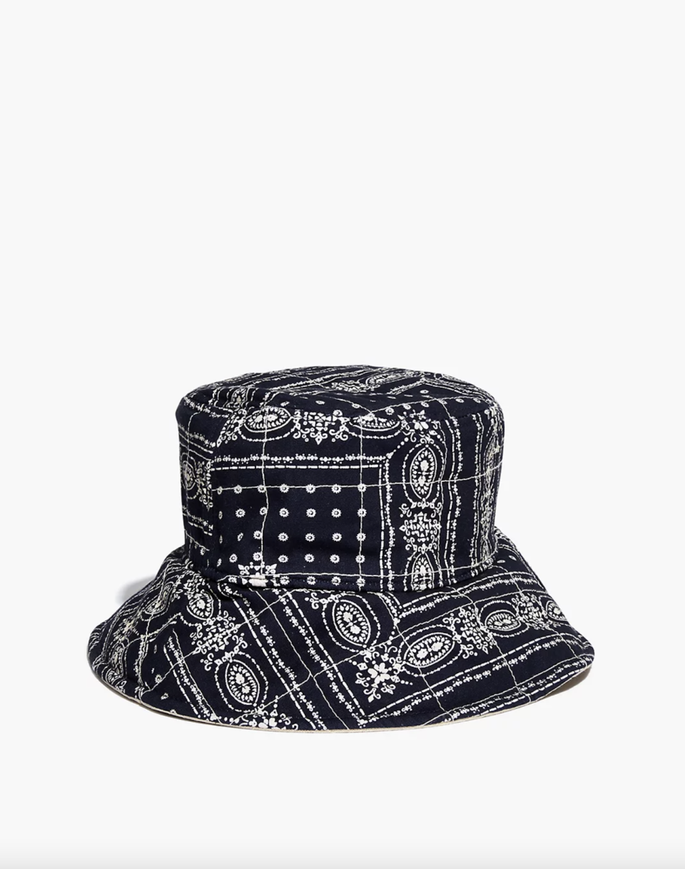 Reversible Quilted Bucket Hat