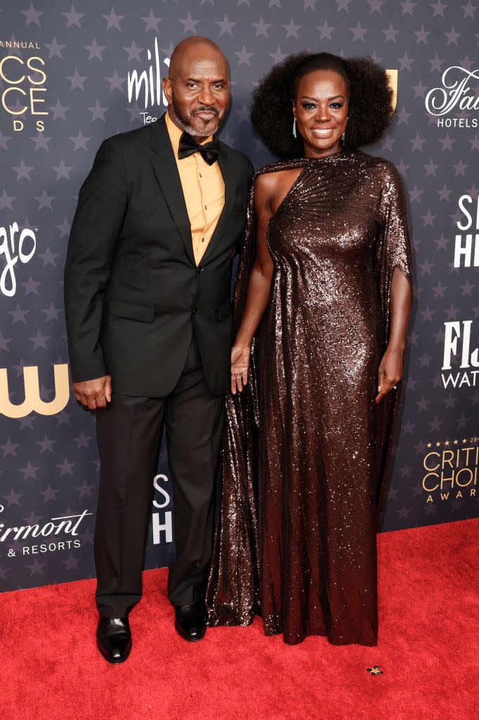 viola davis sequin gown critics choice