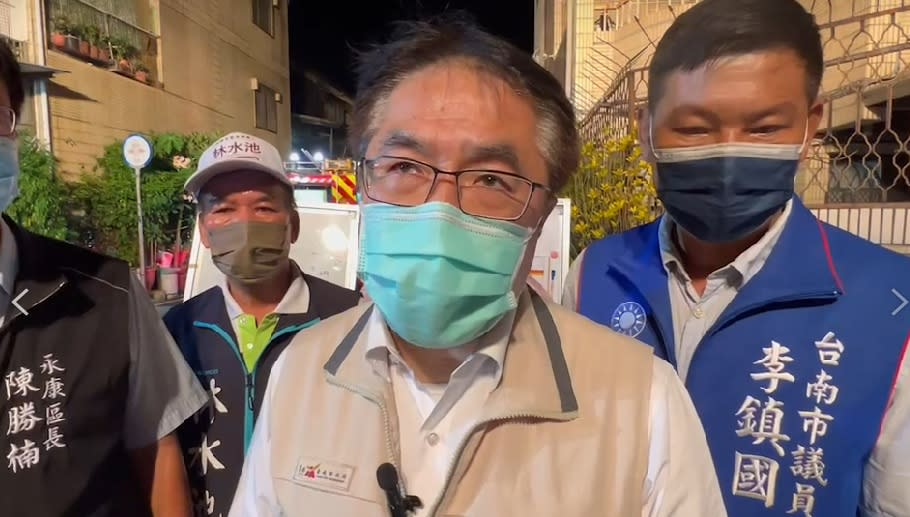 台南市長黃偉哲呼籲屋內不要堆置易燃物品。（圖／東森新聞）