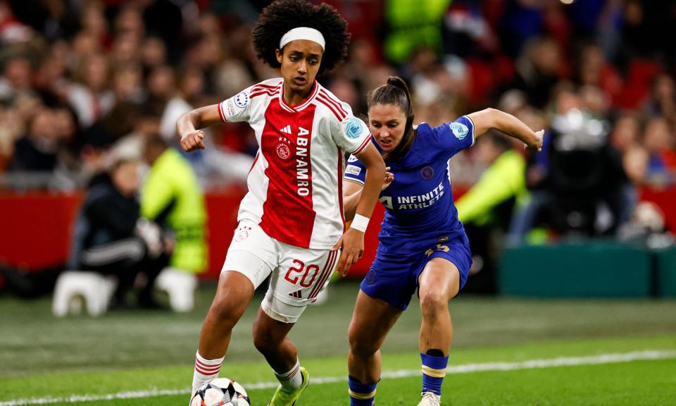 <span>Lilly Yohannes is eligible to represent the US and the <a class="link " href="https://sports.yahoo.com/soccer/teams/netherlands-women/" data-i13n="sec:content-canvas;subsec:anchor_text;elm:context_link" data-ylk="slk:Netherlands;sec:content-canvas;subsec:anchor_text;elm:context_link;itc:0">Netherlands</a> at international level. </span><span>Photograph: Maurice Van Steen/REX/Shutterstock</span>