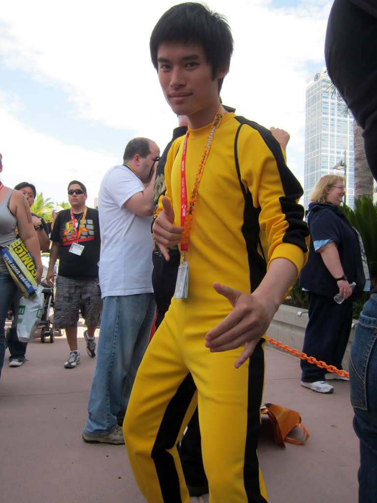 Bruce is ready to play a Game of Death - San Diego Comic-Con 2012