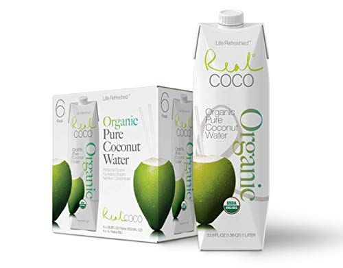 12) Real Coco Organic Pure Coconut Water