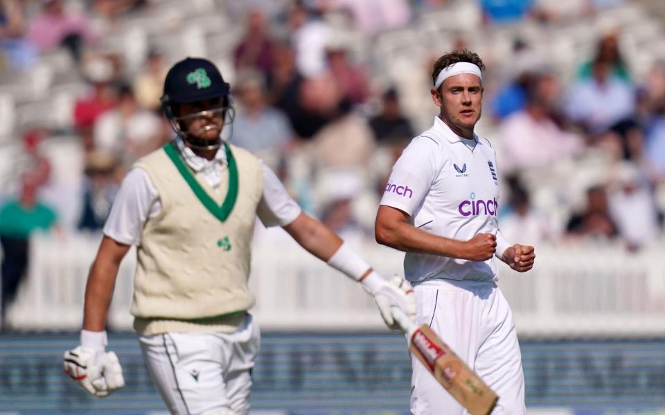 Broad was once again in fine form at Lord's - PA/John Walton 