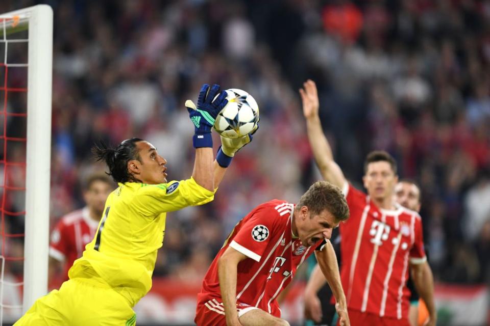 Bayern Munich fail to take another opportunity with Keylor Navas looking unconvincing in goal for Real Madrid.