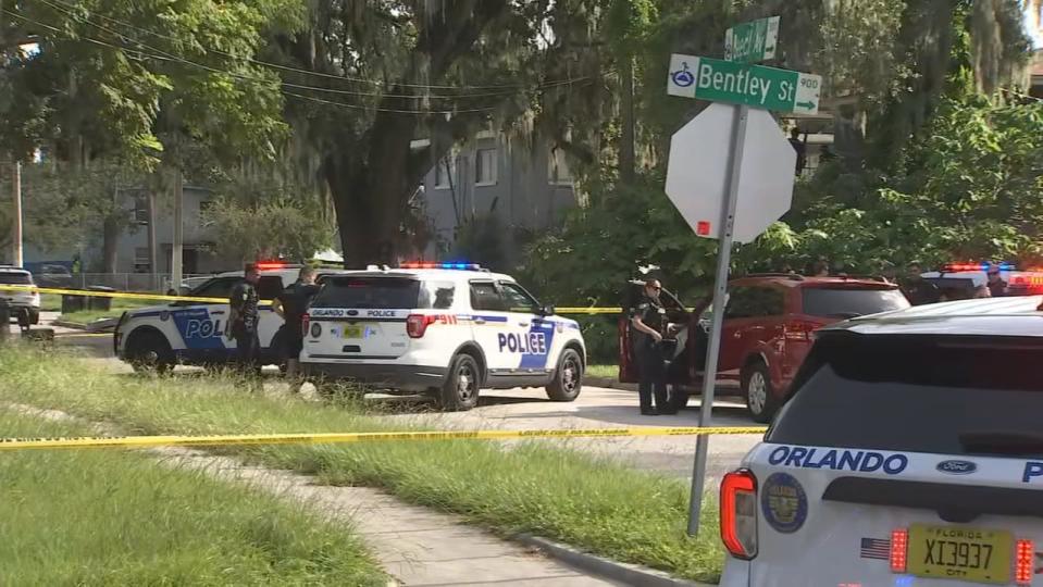 A Brightline train struck an SUV that was on the railroad tracks Friday afternoon, killing one person -- just two days after a Brightline train crashed into another vehicle on the tracks at the same crossing, the Melbourne Police Department said.