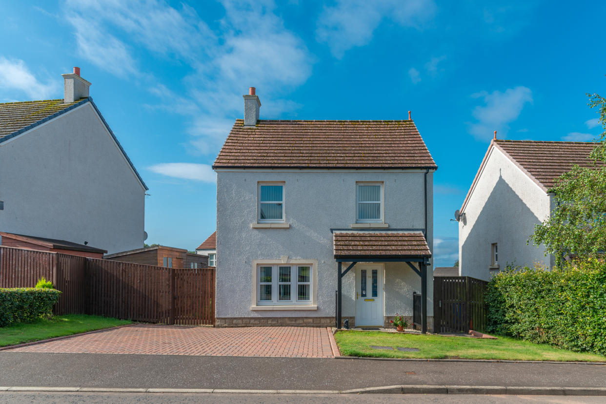 Typical Scottish Modern Detached Three Bedroomed Villa Constructed  Ten Years Ago and Situated within a Scottish Housing Estate