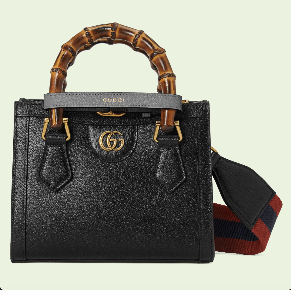 <p><a href="https://go.redirectingat.com?id=74968X1596630&url=https%3A%2F%2Fwww.gucci.com%2Fus%2Fen%2Fpr%2Fwomen%2Fhandbags%2Ftote-bags-for-women%2Fgucci-diana-mini-tote-bag-p-702732U3ZDT1260&sref=https%3A%2F%2Fwww.townandcountrymag.com%2Fstyle%2Ffashion-trends%2Fg45107556%2Fbest-black-leather-tote-bags%2F" rel="nofollow noopener" target="_blank" data-ylk="slk:Shop Now;elm:context_link;itc:0;sec:content-canvas" class="link ">Shop Now</a></p><p>Diana Mini Tote Bag</p><p>gucci.com</p><p>$3300.00</p>