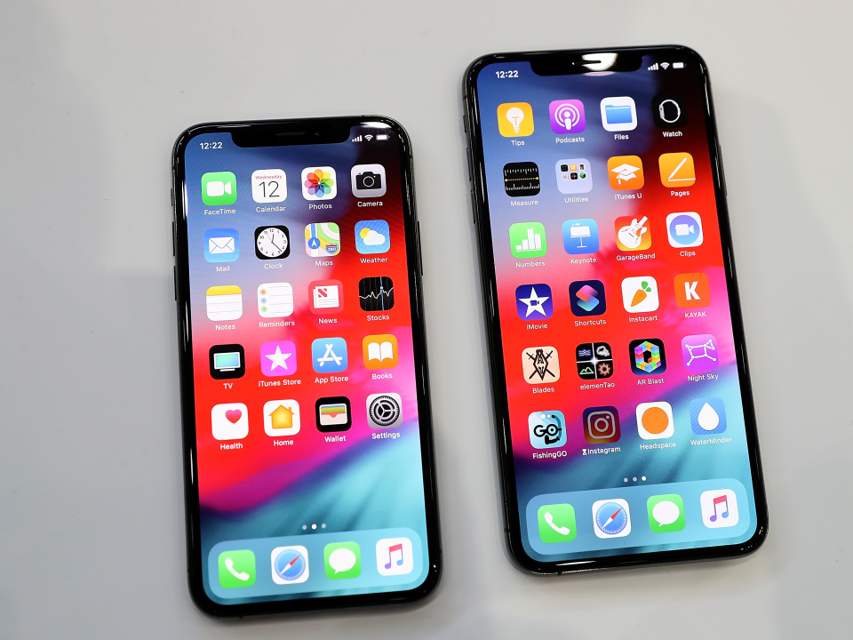 IPhone XS and XS Max