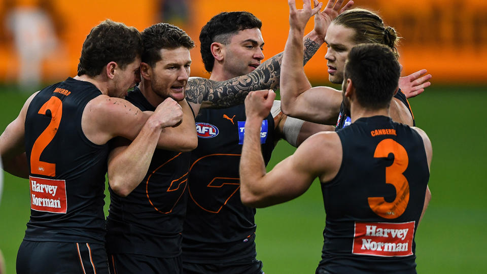 A clean bill of health next season for the GWS Giants should hold them in good stead, after they won four of their last five games to close out the season. (Photo by Daniel Carson/AFL Photos via Getty Images)