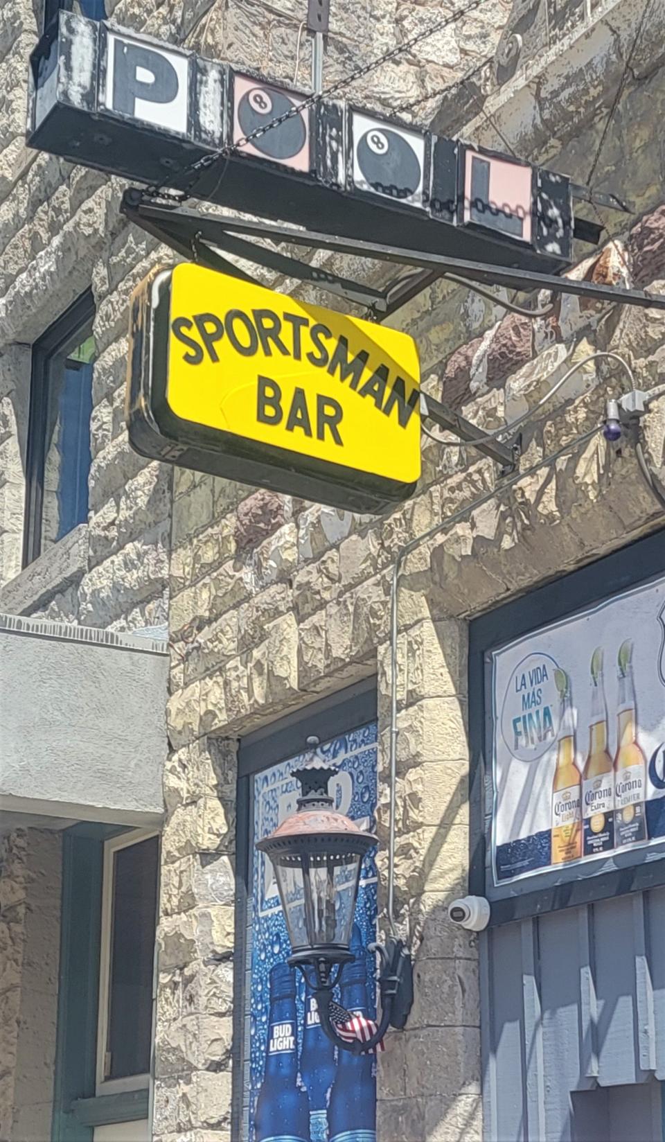 Welcome to the Sportsman's Bar in Kingman.
