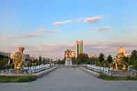 <p>Después de que Turkmenistán declarase su independencia de la Unión Soviética en 1991, Asjabat se convirtió en la capital del país. (Foto: Getty Images).</p> 