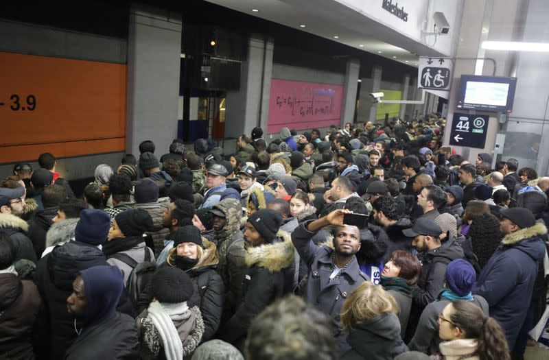 Second nationwide strike in France against pensions reform plans