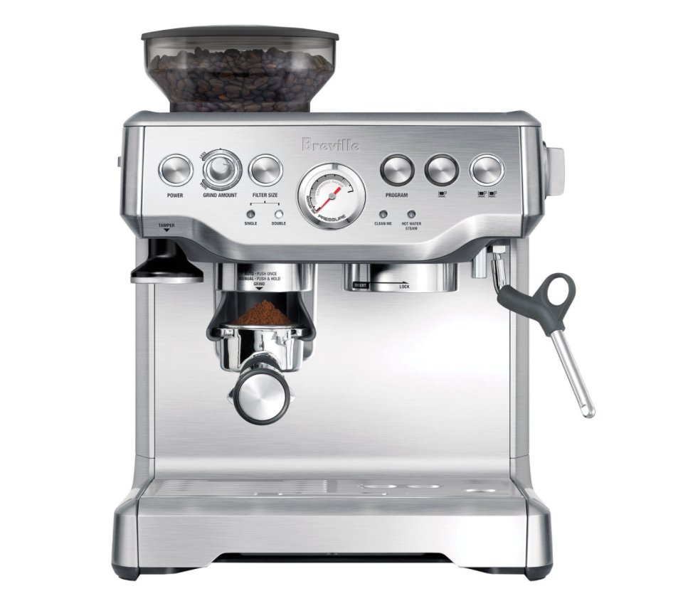 Breville Barista Express Espresso Machine (Photo via Best Buy Canada)