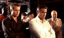 <p>OCEAN'S 11 (2001). The Rat Pack starred in the original 1960 version of this film. But in 2001, George Clooney, Brad Pitt, Matt Damon, Don Cheadle, Andy Garcia, Julia Roberts, Casey Affleck, Bernie Mac and Elliott Gould (phew!) came together to reignite the story.</p>