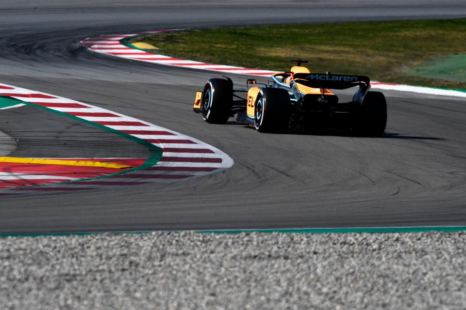 Daniel Ricciardo is driving all day for McLaren on Thursday. (Getty Images)