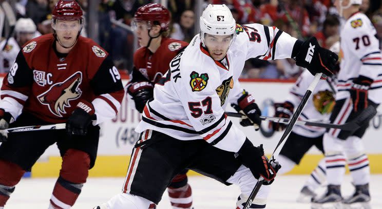 Trevor van Riemsdyk. (Rick Scuteri/AP)